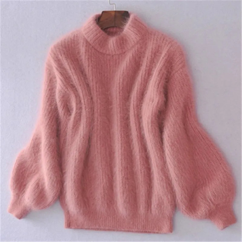 Mackenzie - Vintage-Rollkragenpullover