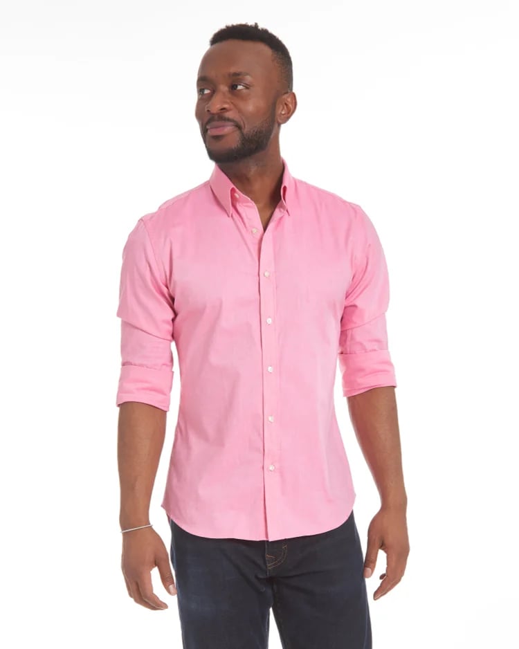 Oscar - STRETCH ZIP SHIRT (Hemd)