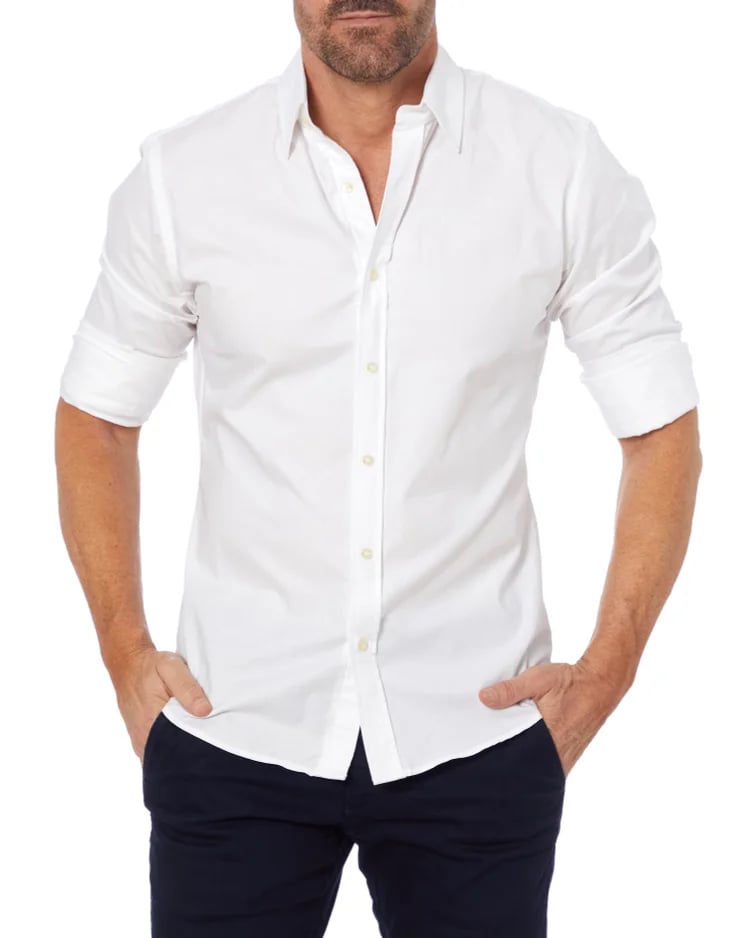 Oscar - STRETCH ZIP SHIRT (Hemd)