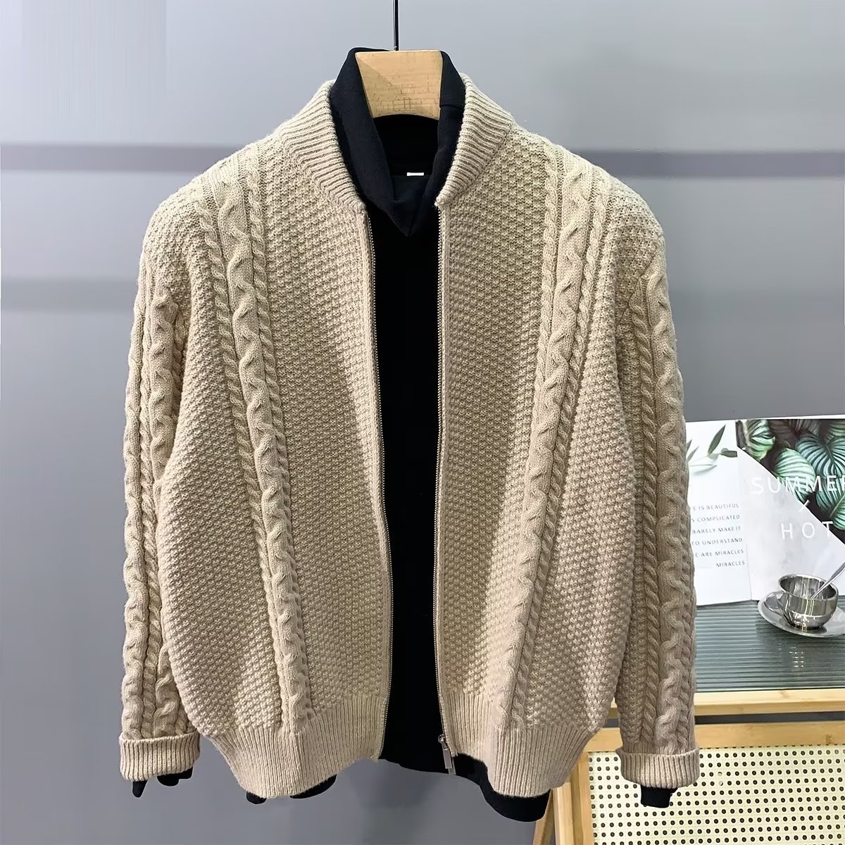 Lorenzo DualZip All-Match Cardigan