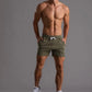 Ryder | Gestreifte Jogger-Shorts