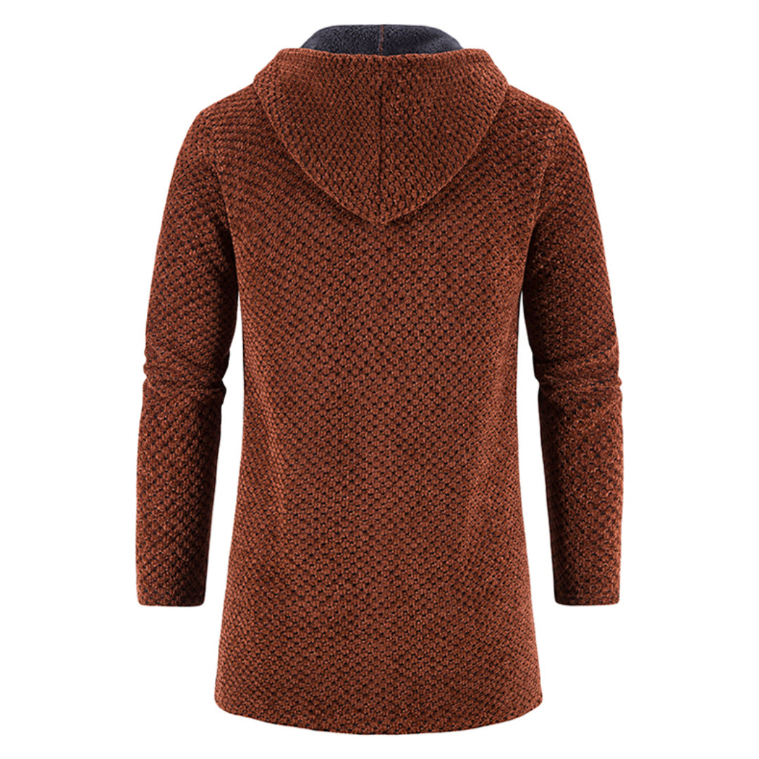 Stilvolle Luxus-Strickjacke für Männer