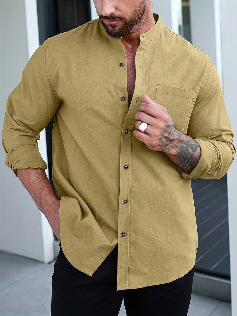 Anthony – lässiger button-down für herren