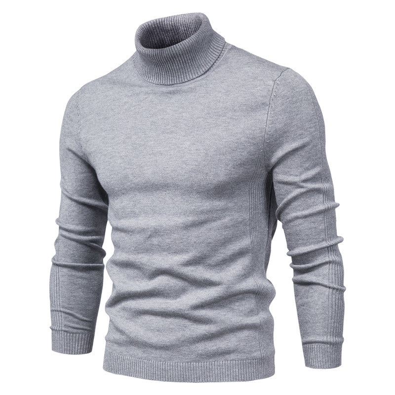 Dragan - Heren-Turtleneck Basic Kasjmier Base Sweater