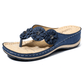 Zehentrenner-Sandalen – Blumenzauber & Komfort