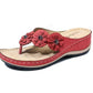 Zehentrenner-Sandalen – Blumenzauber & Komfort