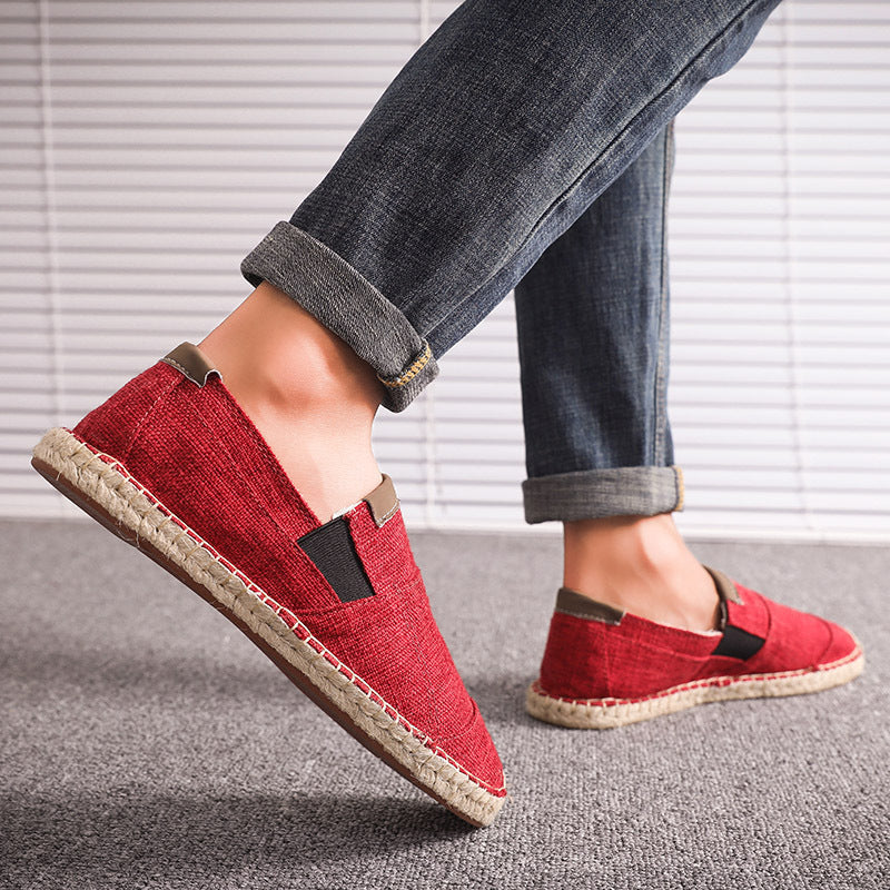 UrbanCharm - Soft Canva Freizeitschuhe für Männer