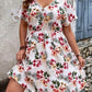 Weißes Florales Sommerkleid - Lara