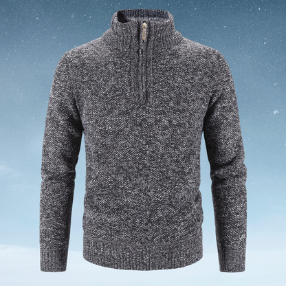 Ezekiel™ | Thermal Sweater - Warmer lässiger Pullover mit halbem Reißverschluss