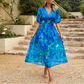 LEAH™ | SOMMERKLEID MIT V-AUSSCHNITT