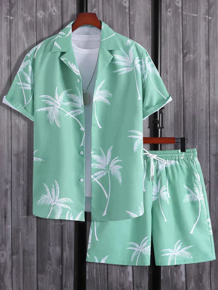 Dalex™ Tropical Breeze Palm Tree Print Set