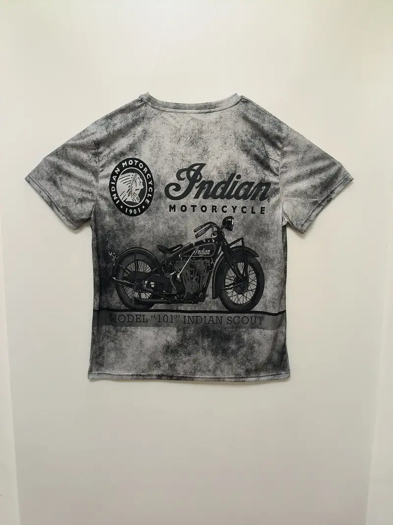 William - grafik-t-shirt im retro-stil für männer