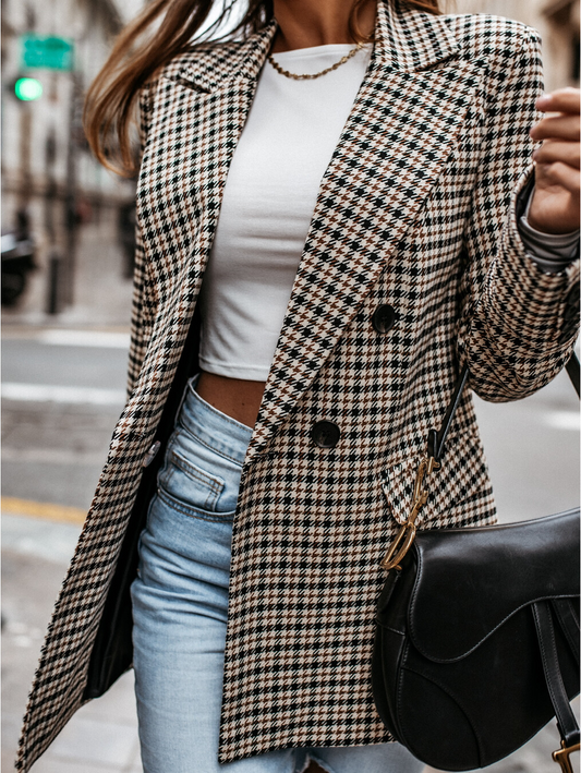 Kiara - Karierter Blazer