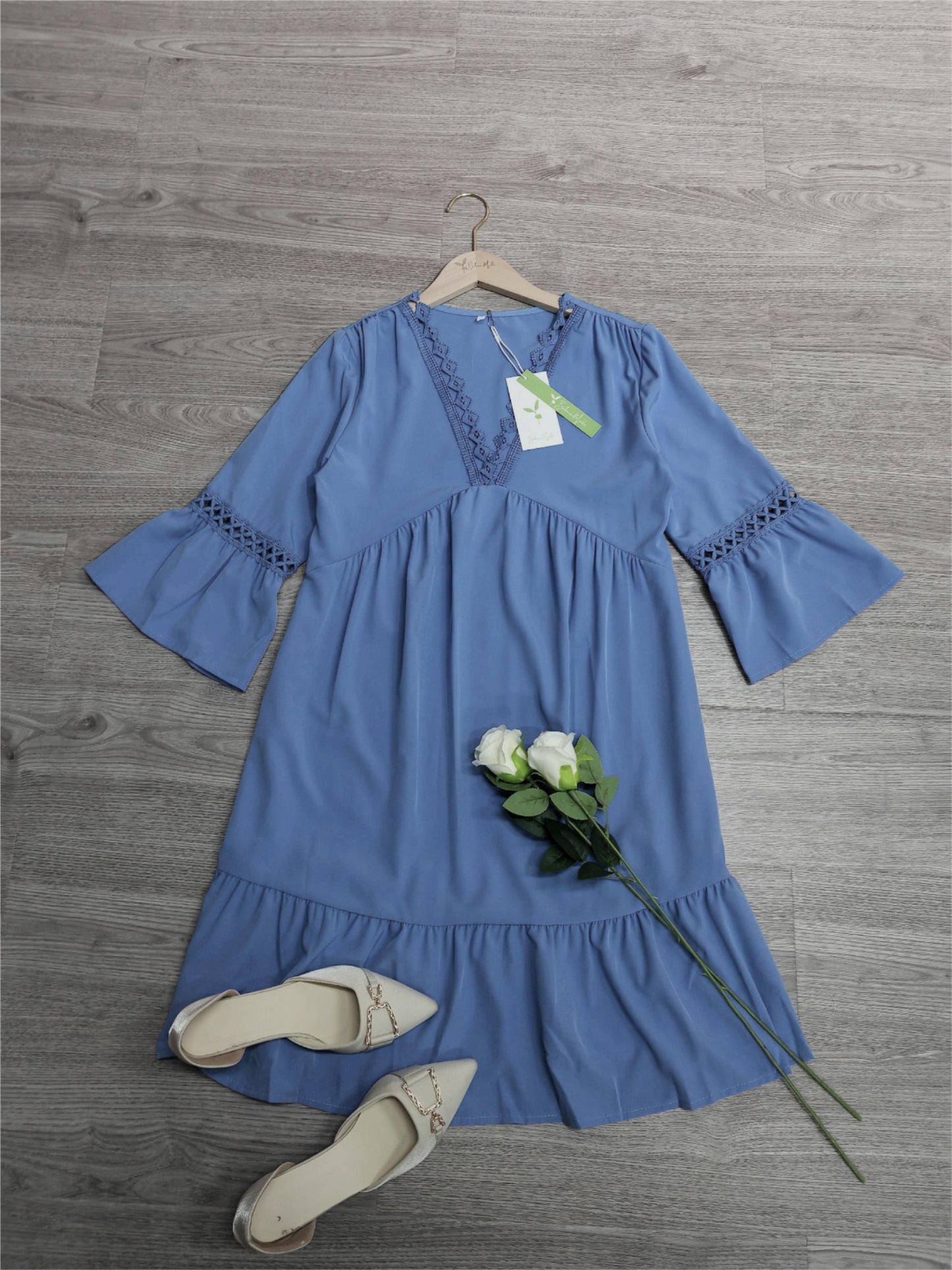 Purewear®- Blaues Kleid von Go Wherever You Go