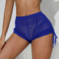 Rote Mesh-Shorts - Maria