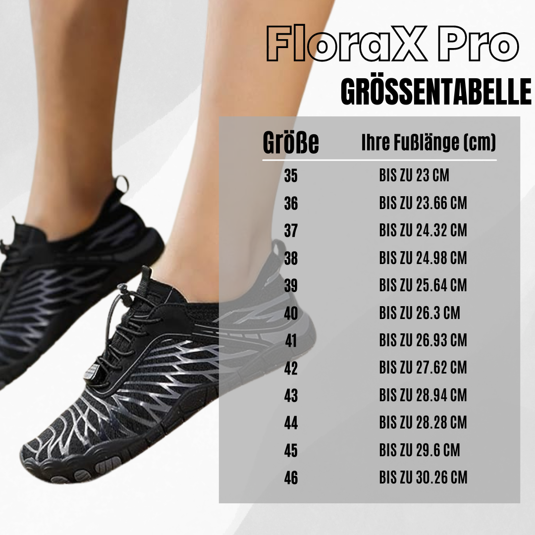 FloraX™ Pro - ergonomischer schmerzlindernder Barfußschuh