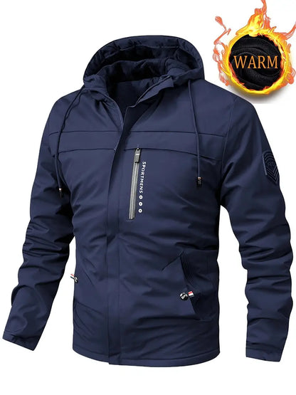 William - dicke winterjacke mit kapuze