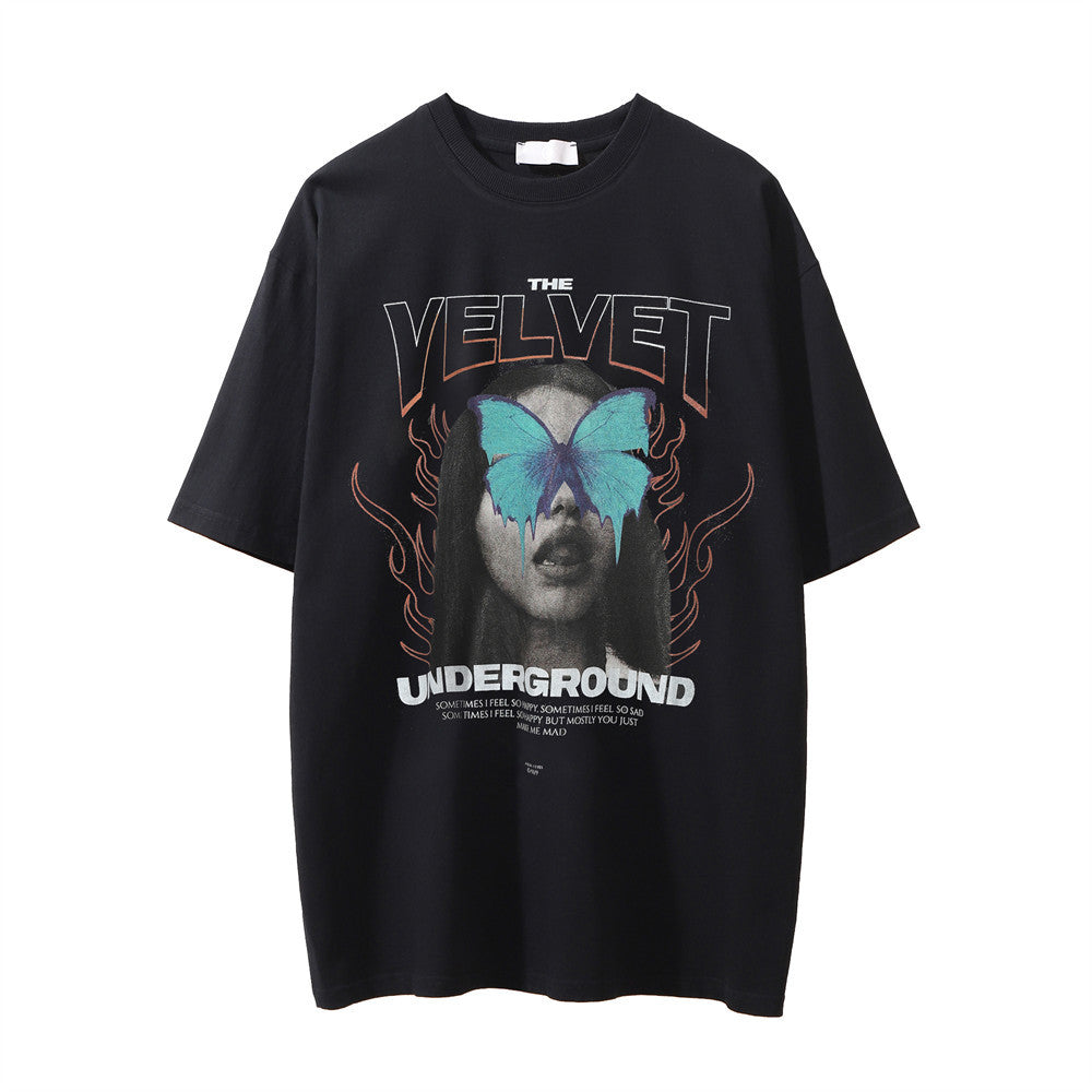 "Underground" - Oversize T-Shirt mit Print