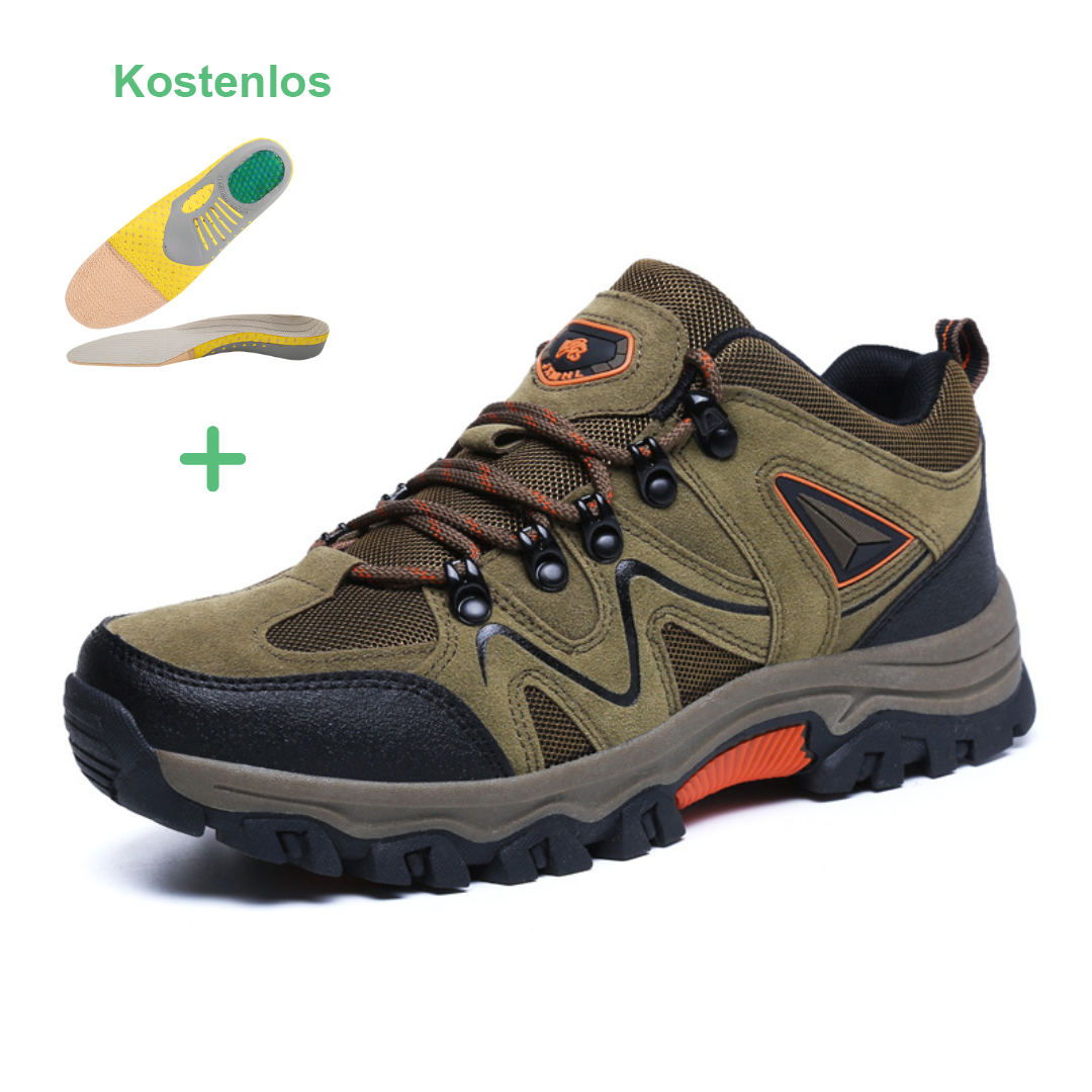 TrekStride® - Ergonomischer Outdoor- und Wanderschuh Wasserdicht + Kostenlose Einlegesohlen