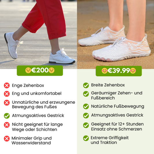 FloraX™ Pro - ergonomischer schmerzlindernder Barfußschuh