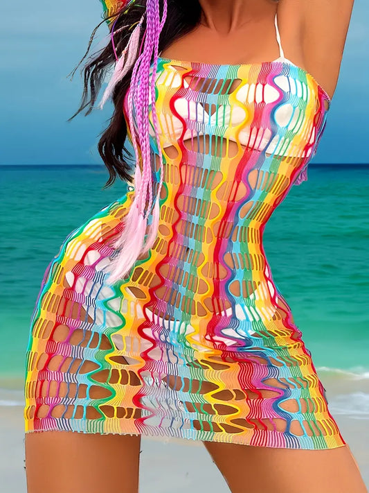 Zora - Wunderschönes transparentes Strandkleid