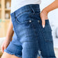 Judy Blue - Bequeme Shorts aus Stretch-Denim