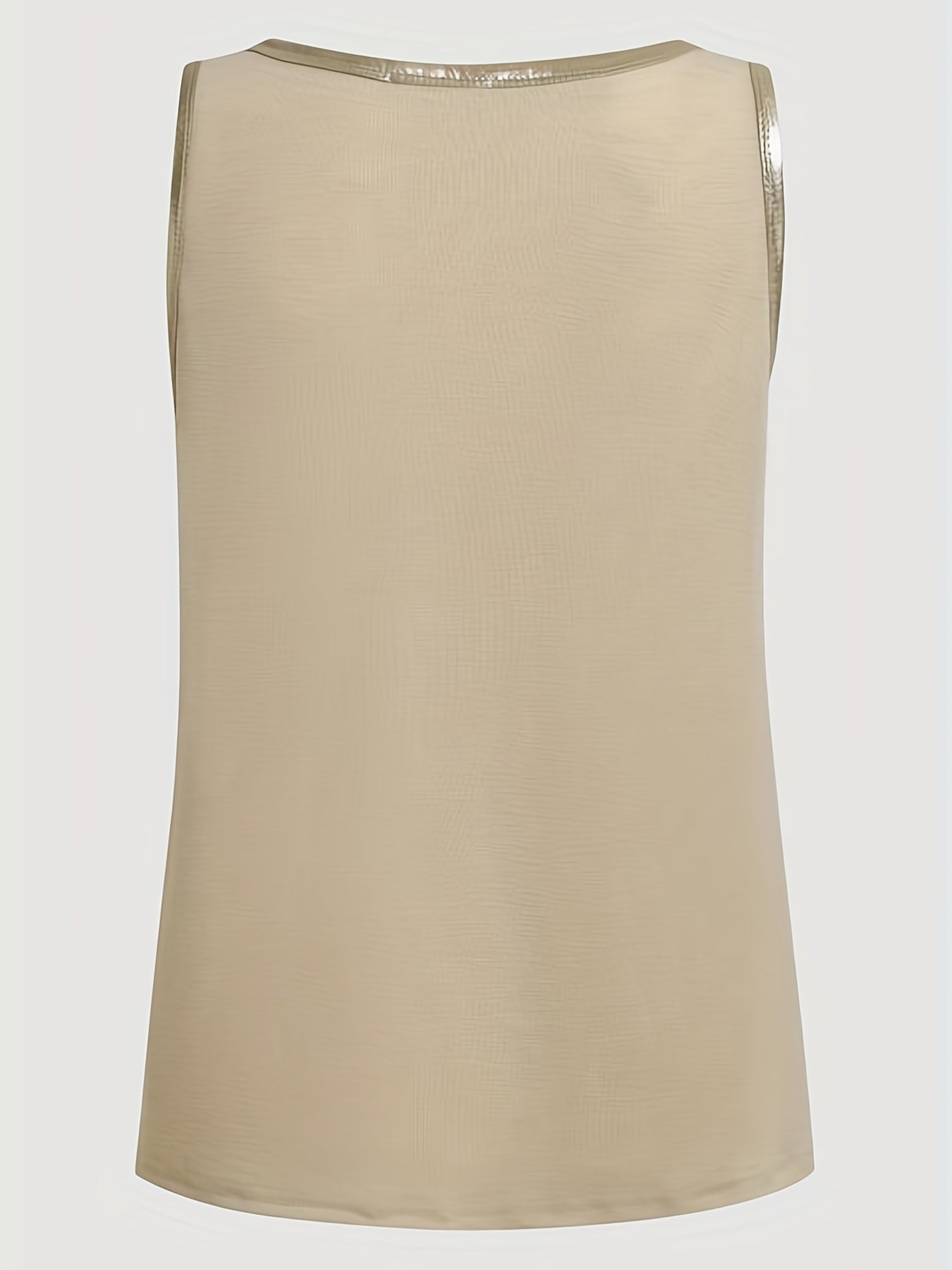 Clara | Elegantes Tanktop mit Kontrastbesatz für Damen