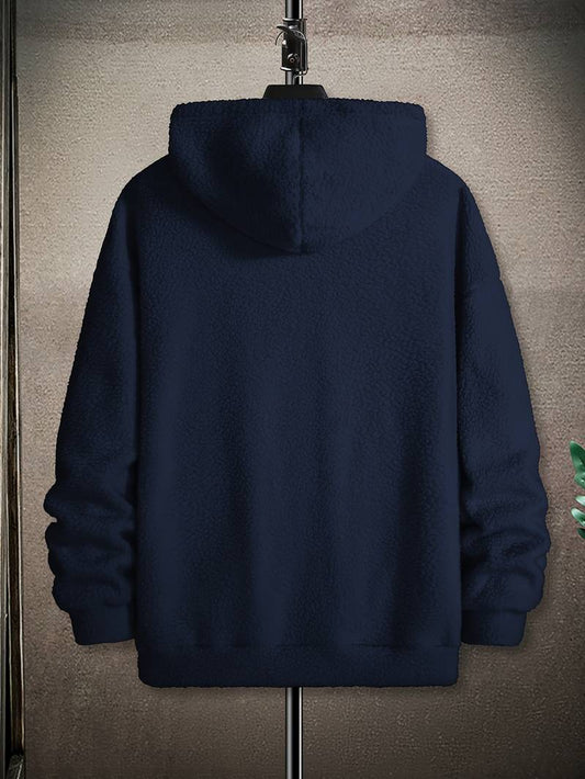 Xavier – stylischer pelz-hoodie für herren