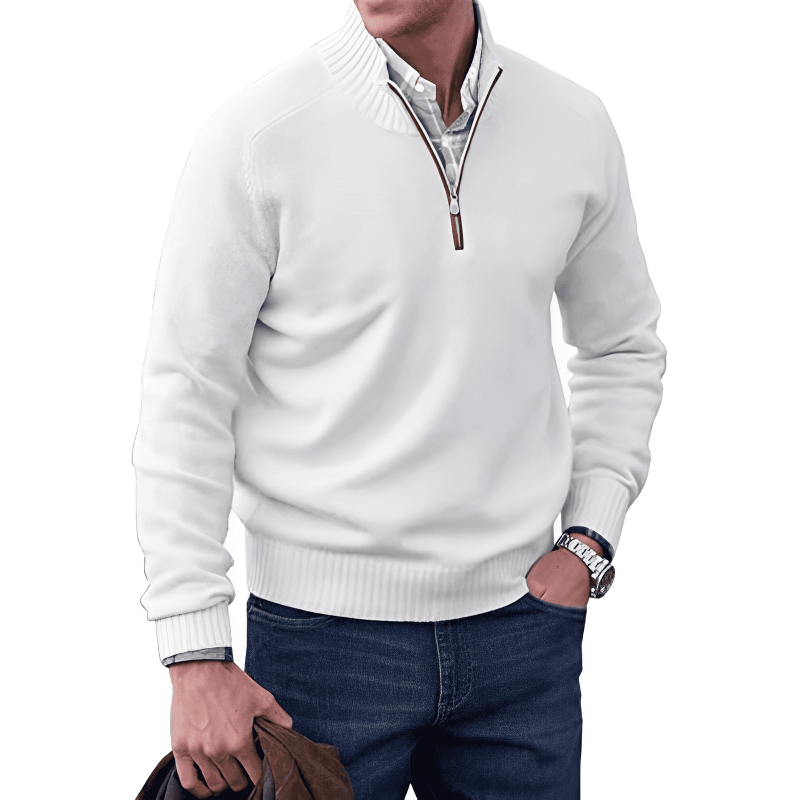 Noah™ - Eleganter Pullover mit Reißverschluss