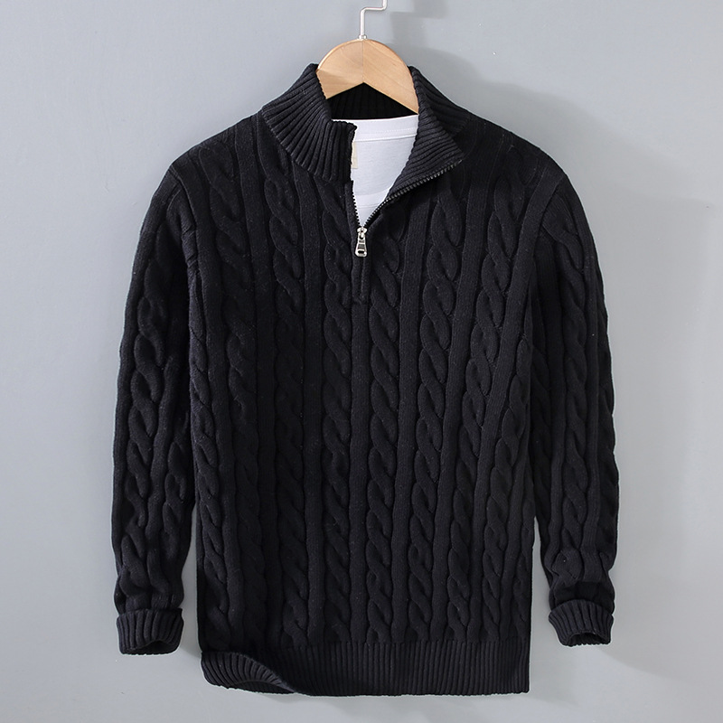 Sandro NovaZip Urban Turtleneck Sweater