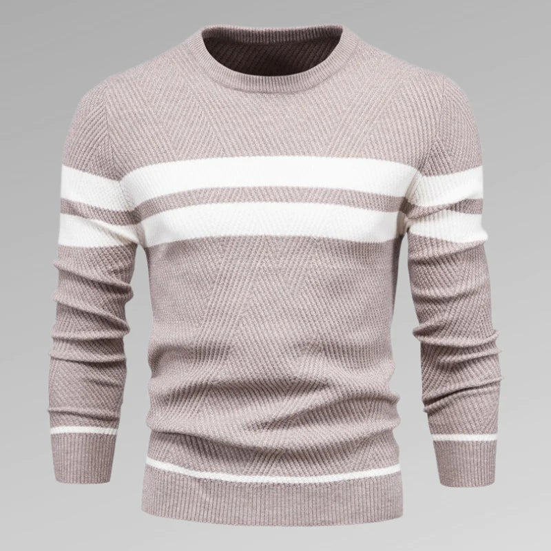 Darian™ | Herren Klassischer Streifenpullover