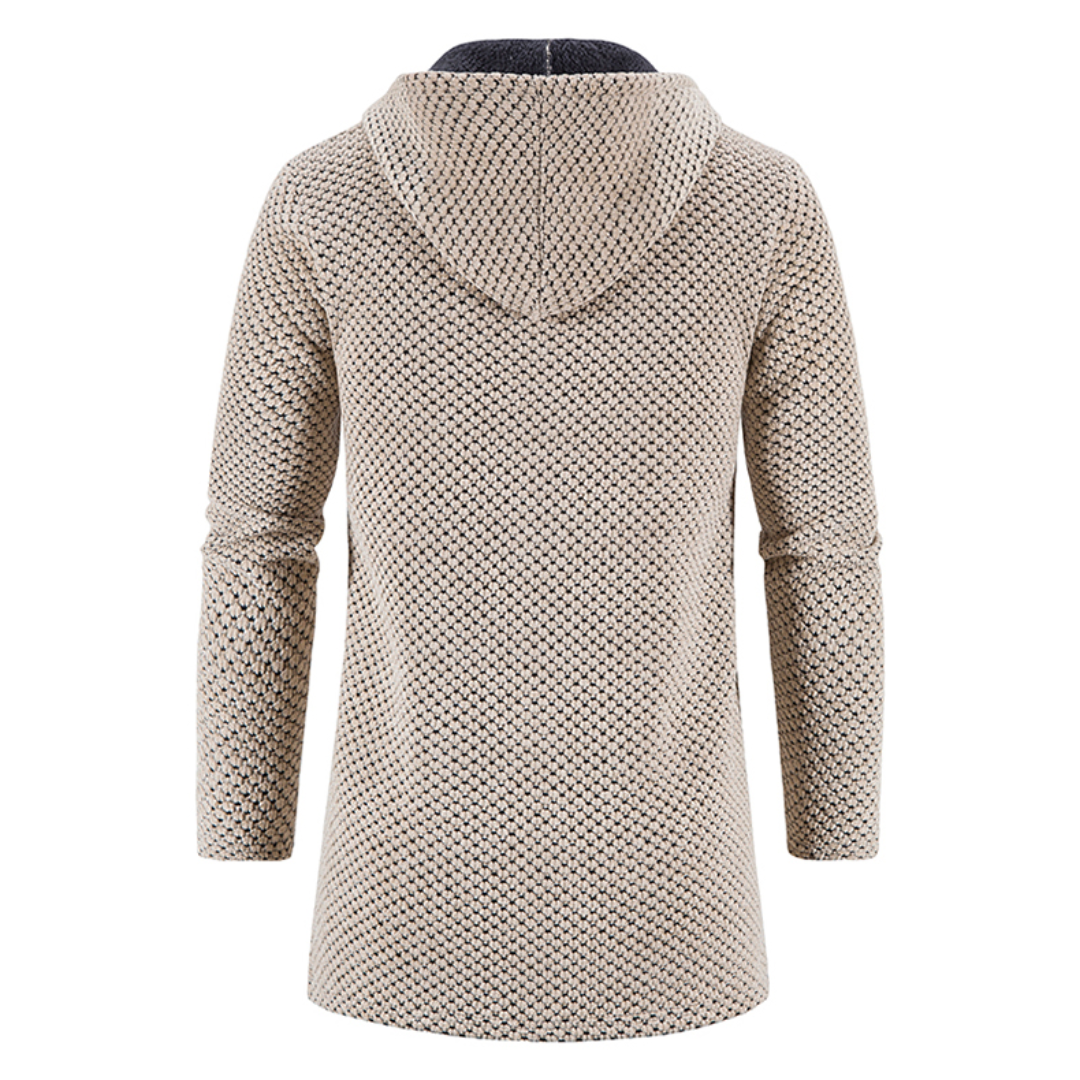 Stilvolle Luxus-Strickjacke für Männer