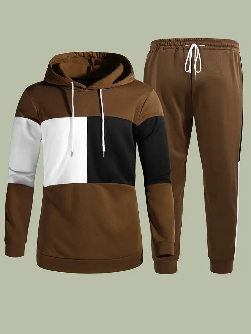 Daniel – blockpullover hoodie set