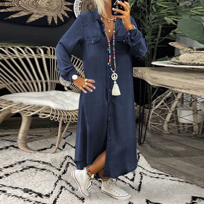 Jacqueline™ -  Stylish and comfortable denim dress