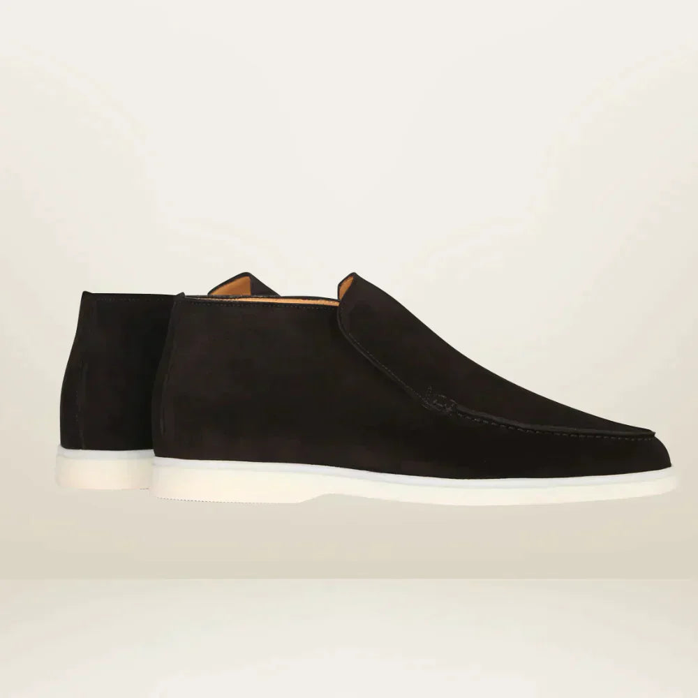 Gino - Herren Wildleder Modische Loafers