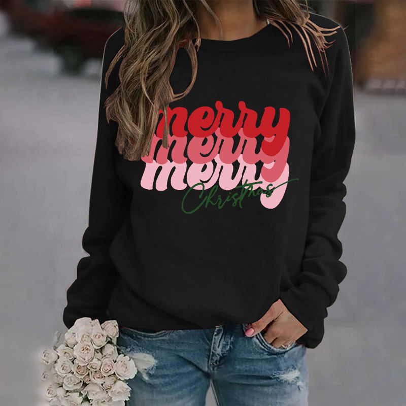 Sweatshirt mit Buchstabendruck