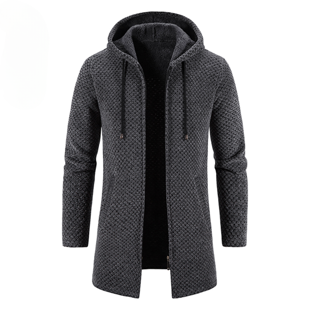 Stilvolle Luxus-Strickjacke für Männer