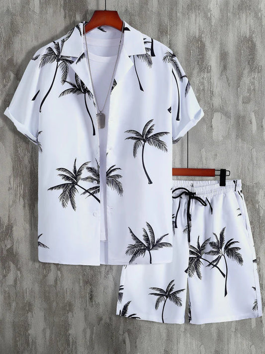 Dalex™ Tropical Breeze Palm Tree Print Set