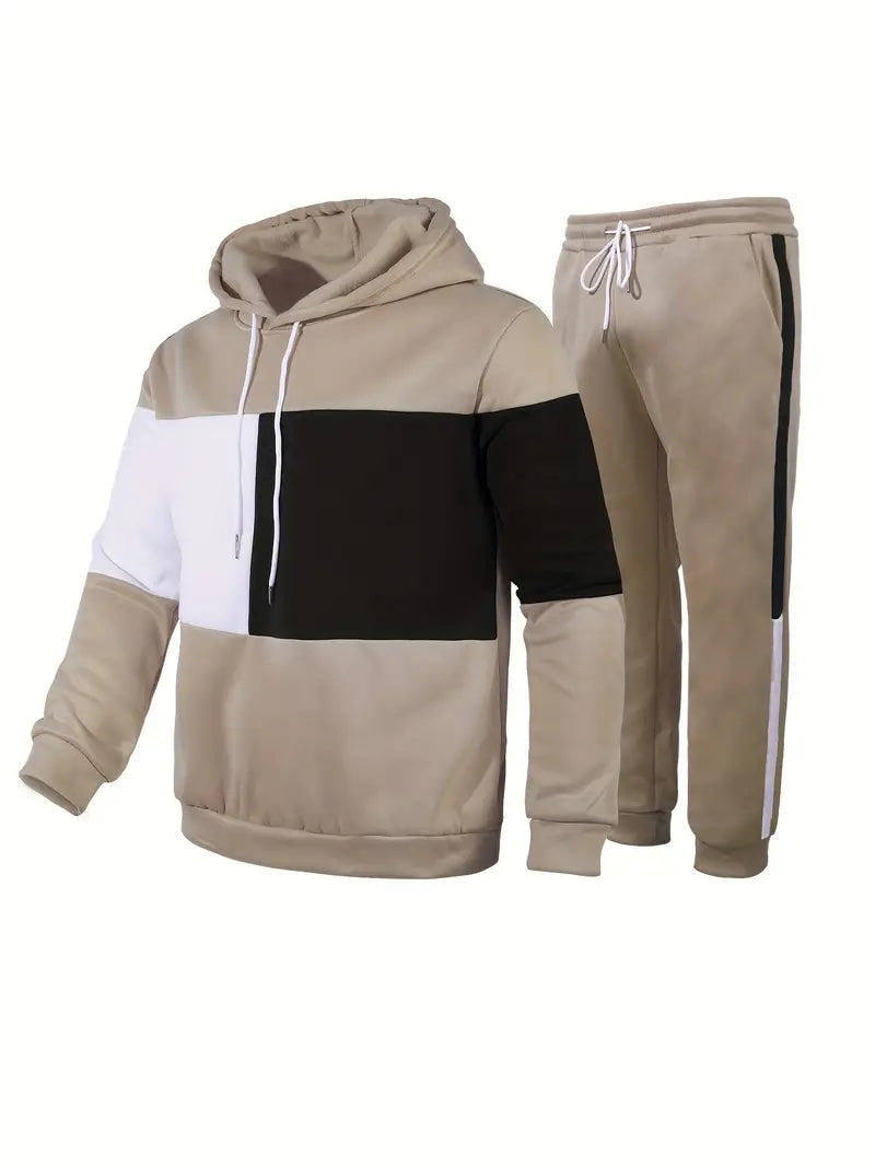 Daniel – blockpullover hoodie set