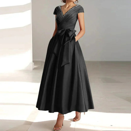 Schwarzes Gala MaxiKleid