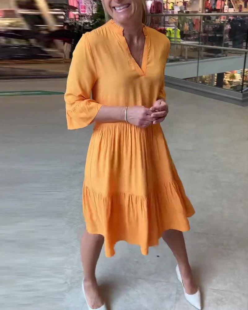 OrangeLeuchten Kleid