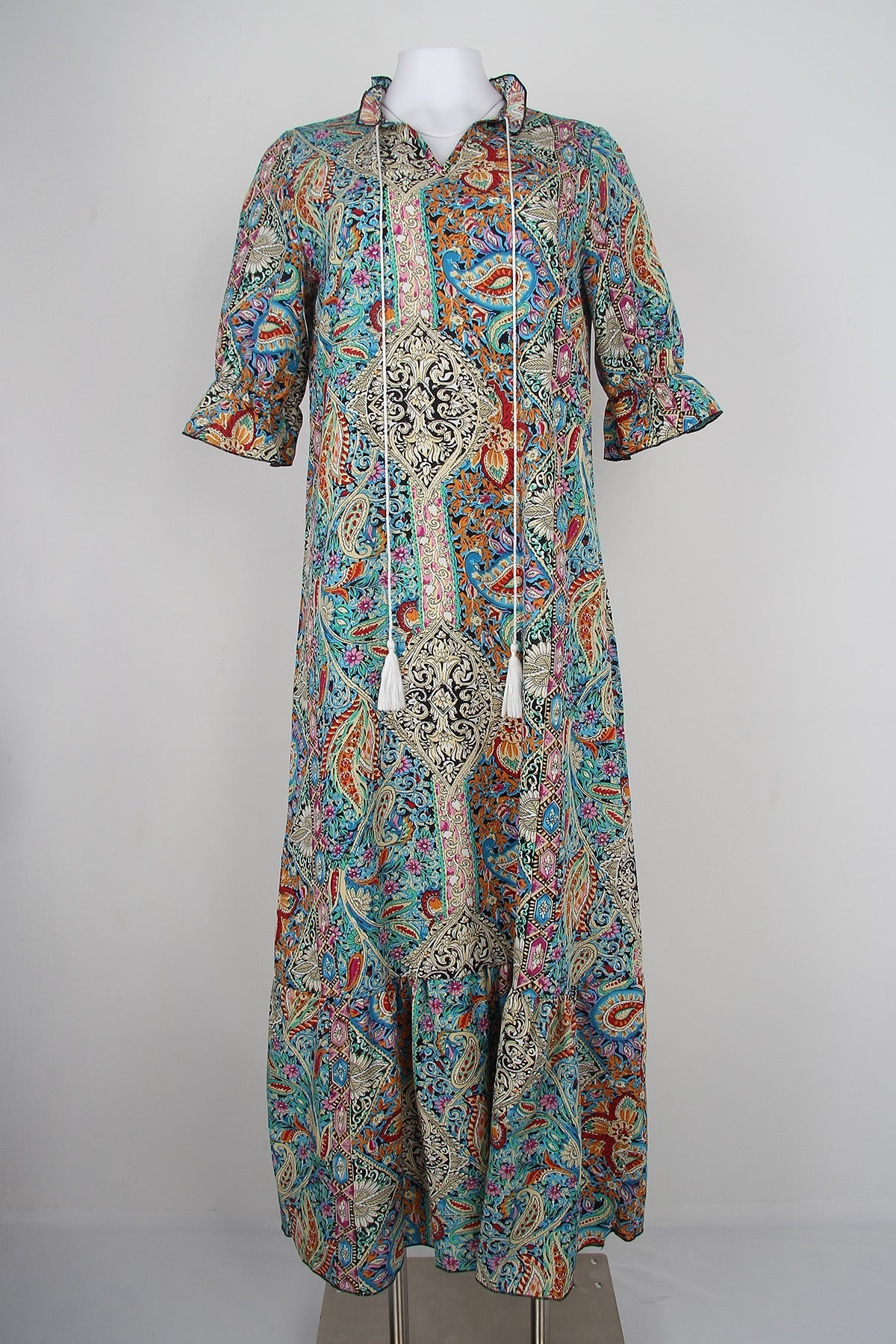 PaisleyElegance BohoChic Maxikleid