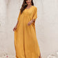 Weißes Maxi-Kaftan Kleid - Emma