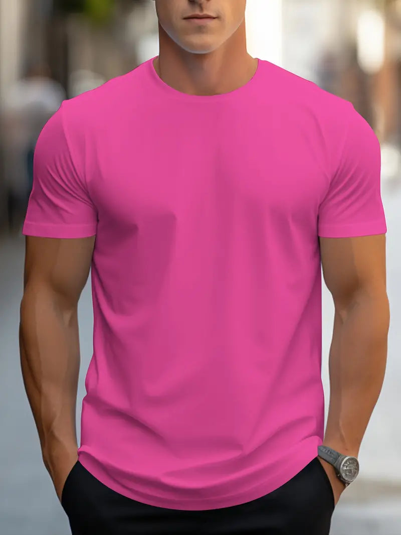 Benjamin – lässiges rundhals-t-shirt für herren