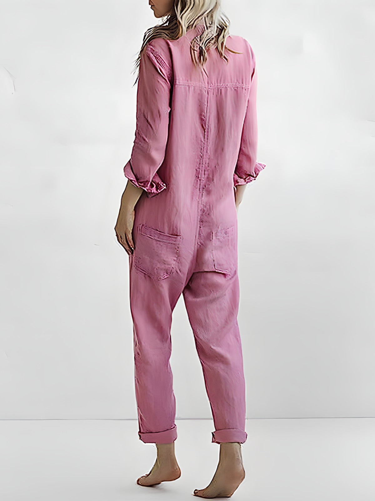 Pinkes Jumpsuit-Kleid - Julia