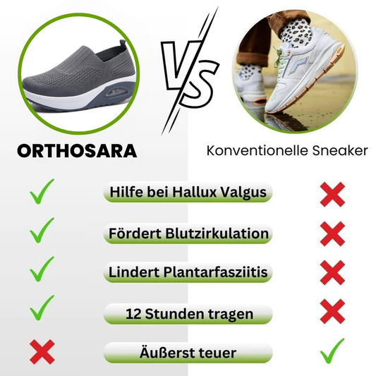 OrthoSara™ - ergonomische schmerzlindernde Schuhe für Damen