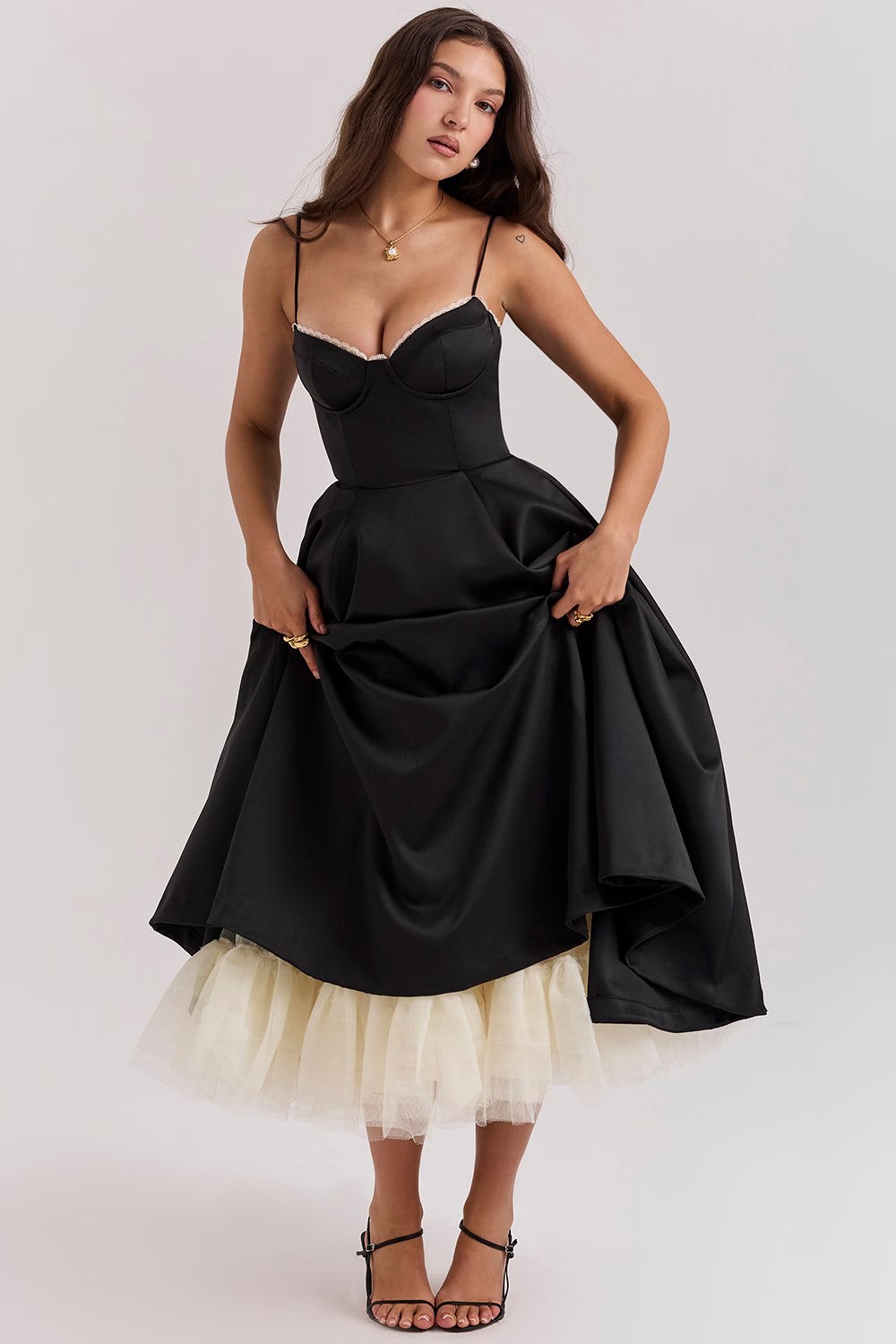 Sophia™ - Elegantes Schlankmachendes Kleid