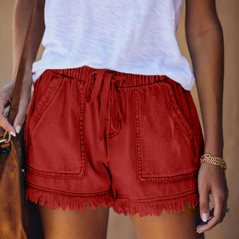 Lexi® | High-Waisted Denim Shorts