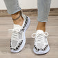 Weiße Leopard Sneaker - Emma