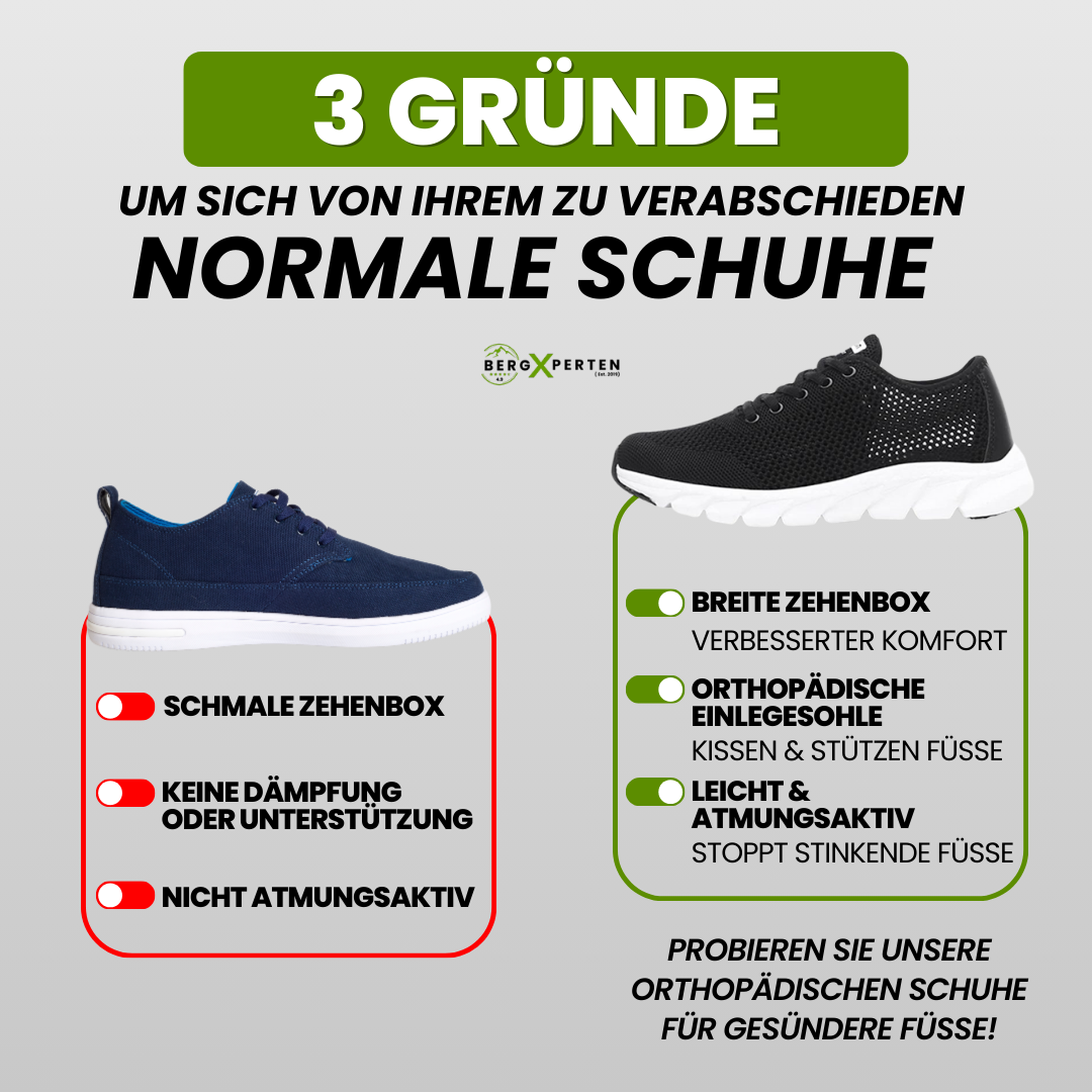 OrthoLight™ - ultraleichte Schmerzlinderungs-Schuhe für maximalen Komfort